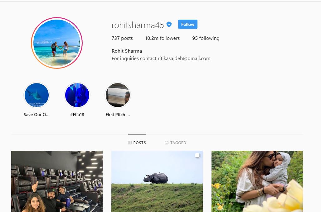 Rohit, Instagram, activity, fuel, Kohli, rift, rumours