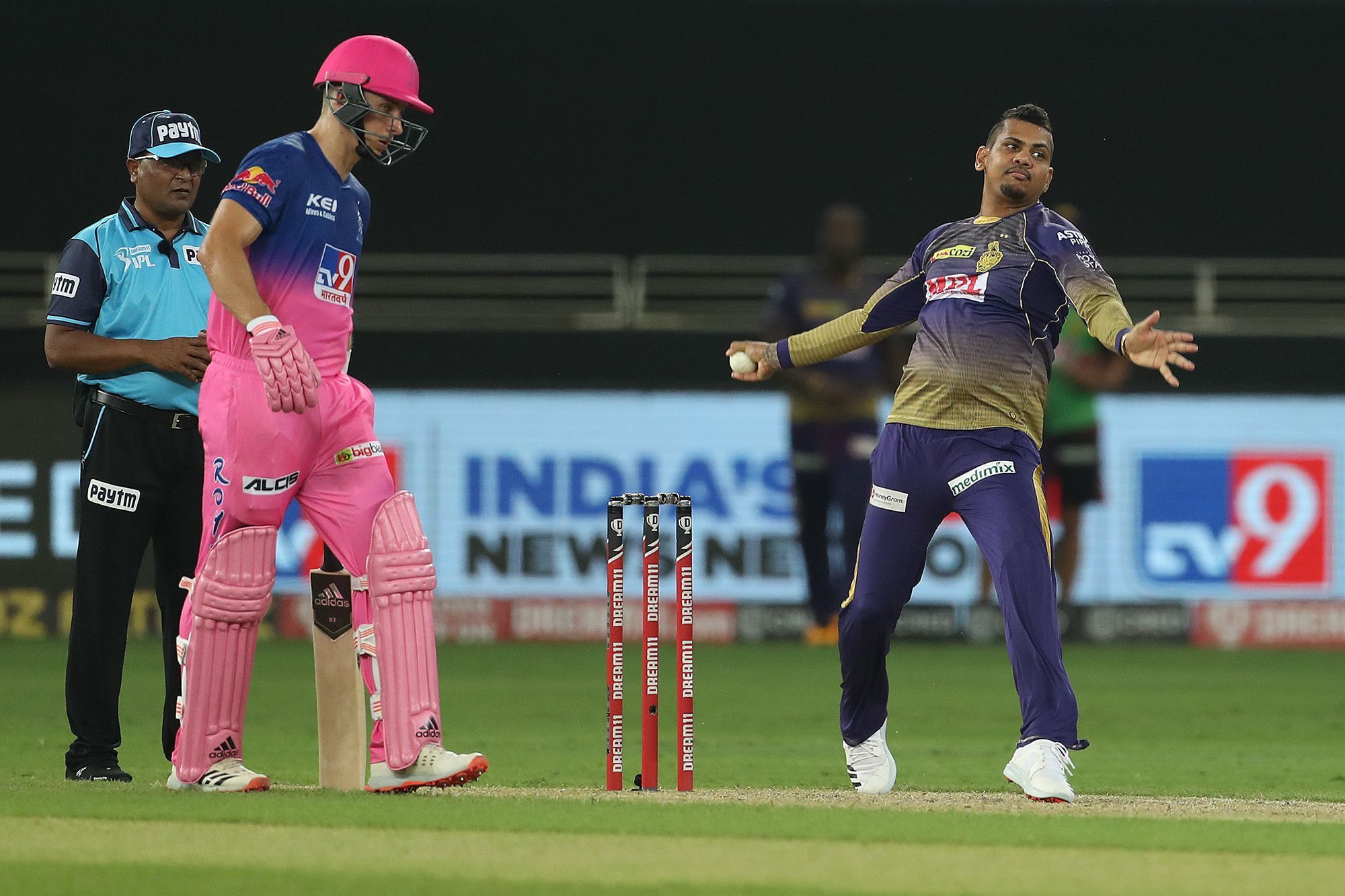 IPL 2020, Stats, RR VS KKR