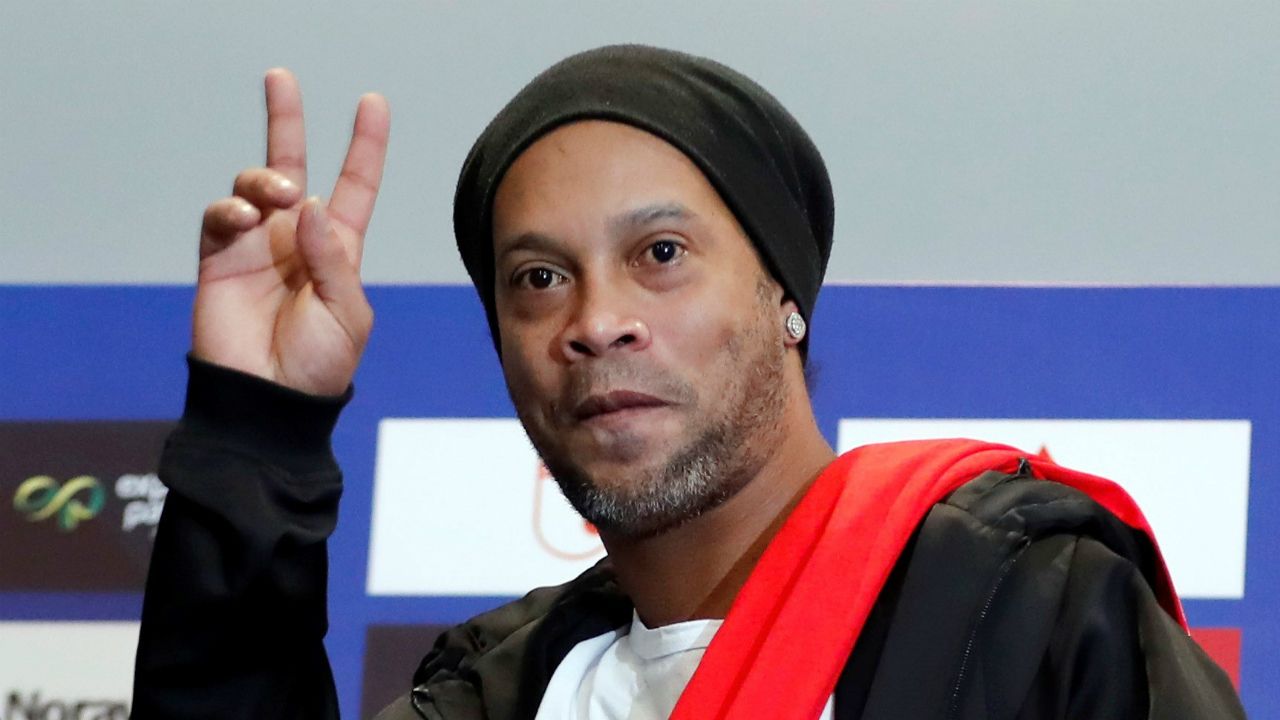 Ronaldinho is a World Cup winning Brazilian football great.