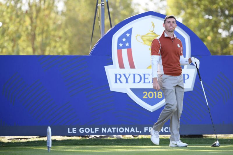 Rory McIlroy in Ryder Cup