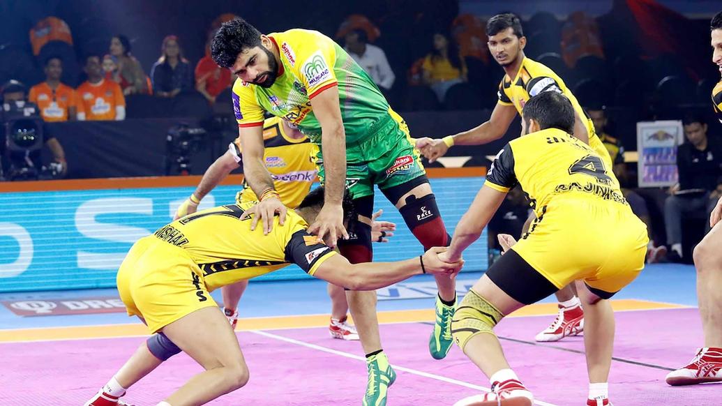 Pradeep Narwal , Patna Pirates , Telugu Titans, Pro Kabaddi