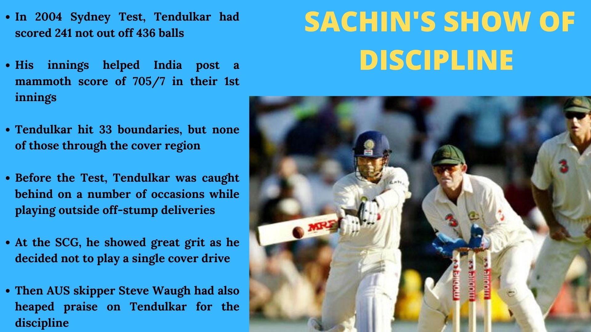 Brian Lara  Sachin Tendulkar  2004 Sydney Test  241 not out  India vs Australia  டெண்டுல்கர் குறித்து பிரையன் லாரா  பிரையன் லாரா சச்சின் தெண்டுல்கள் நட்பு  சிட்னியில் இரட்டை சதம் அடித்த சச்சின்  சச்சின் தெண்டுல்கர் இரட்டை சதம்