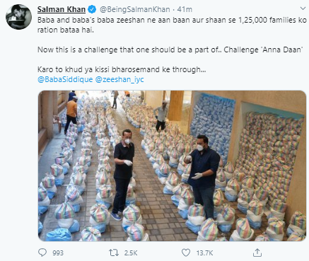 salman khan anna daan challenge