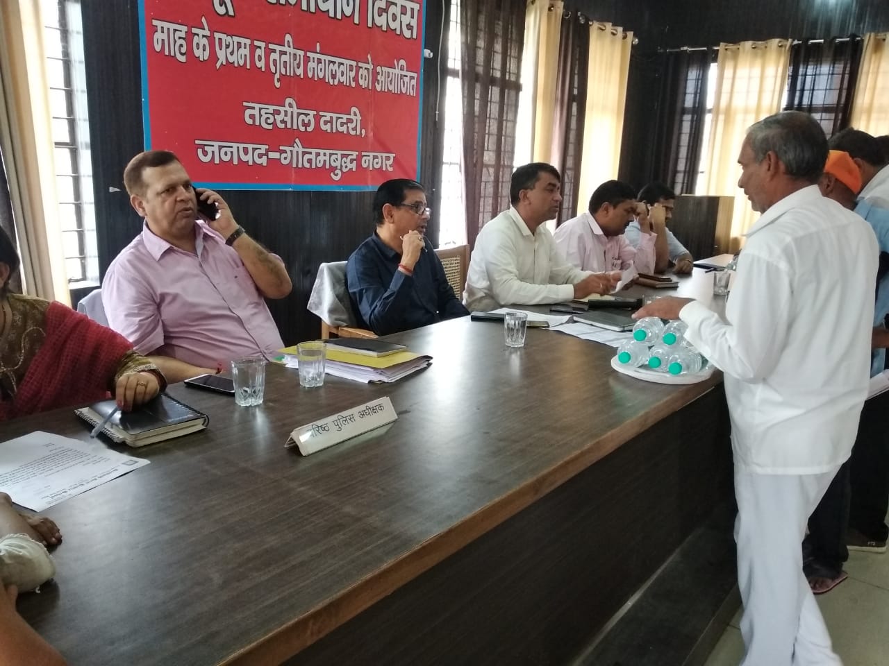 Samadhan Divas Program was organized to address public grievances