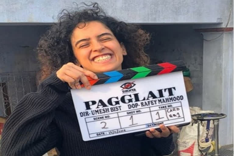 Sanya Malhotra's next Pagglait goes on floor