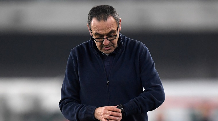 Juventus sack coach Maurizio Sarri