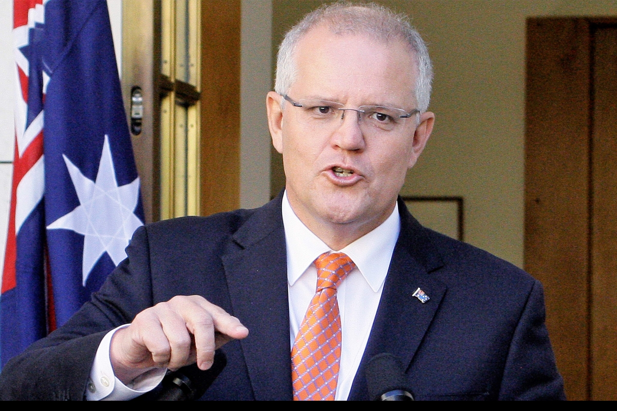 Australian Prime Minister Scott Morrison