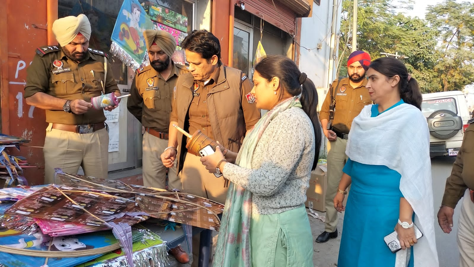 At Sri Anandpur Sahib the administration and the police launched a campaign to eliminate the China Door