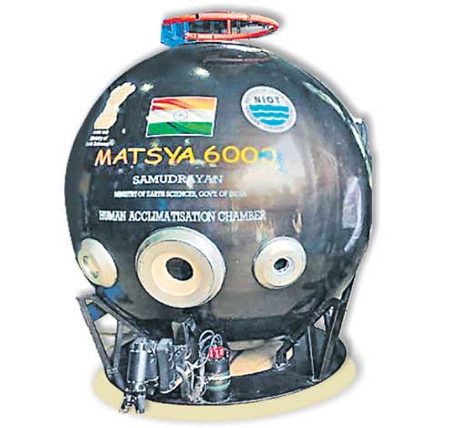 Matsya 6000 vehicle