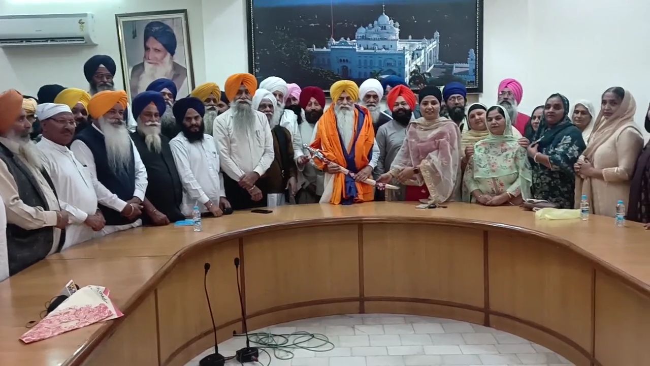 Amarjit Singh Chawla got an important responsibility at Sri Anandpur Sahib