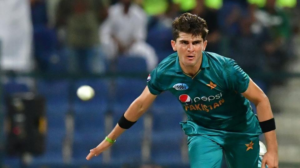 Shaheen Afridi made the ball talking by claiming two wickets for 38 runs in 10 overs on his ODI debut.