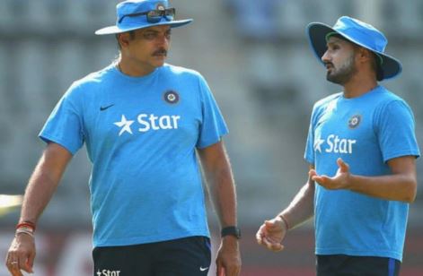 harbhajan singh, Ravi Shastri