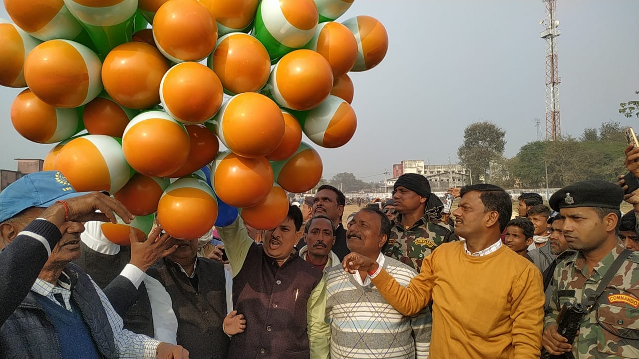 Cricket match in Sheikhpura