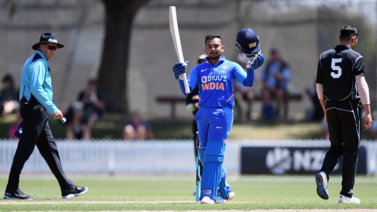 Delhi Capitals opener Prithvi Shaw