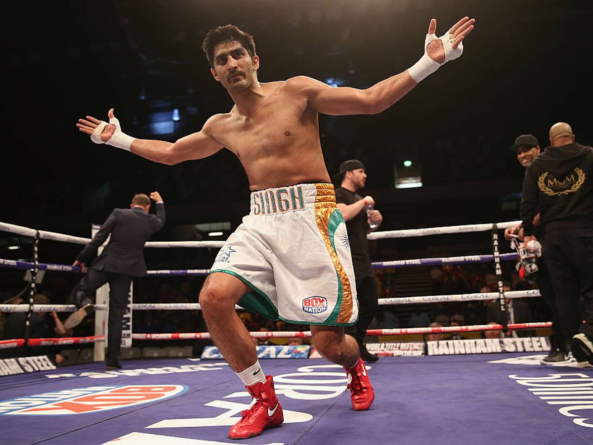 India's professional boxing star Vijender Singh