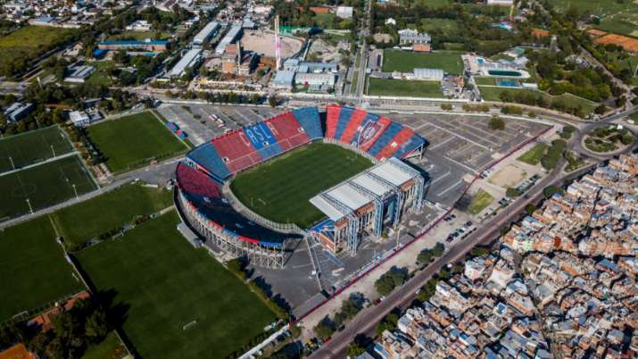 Football stadium in Argentina