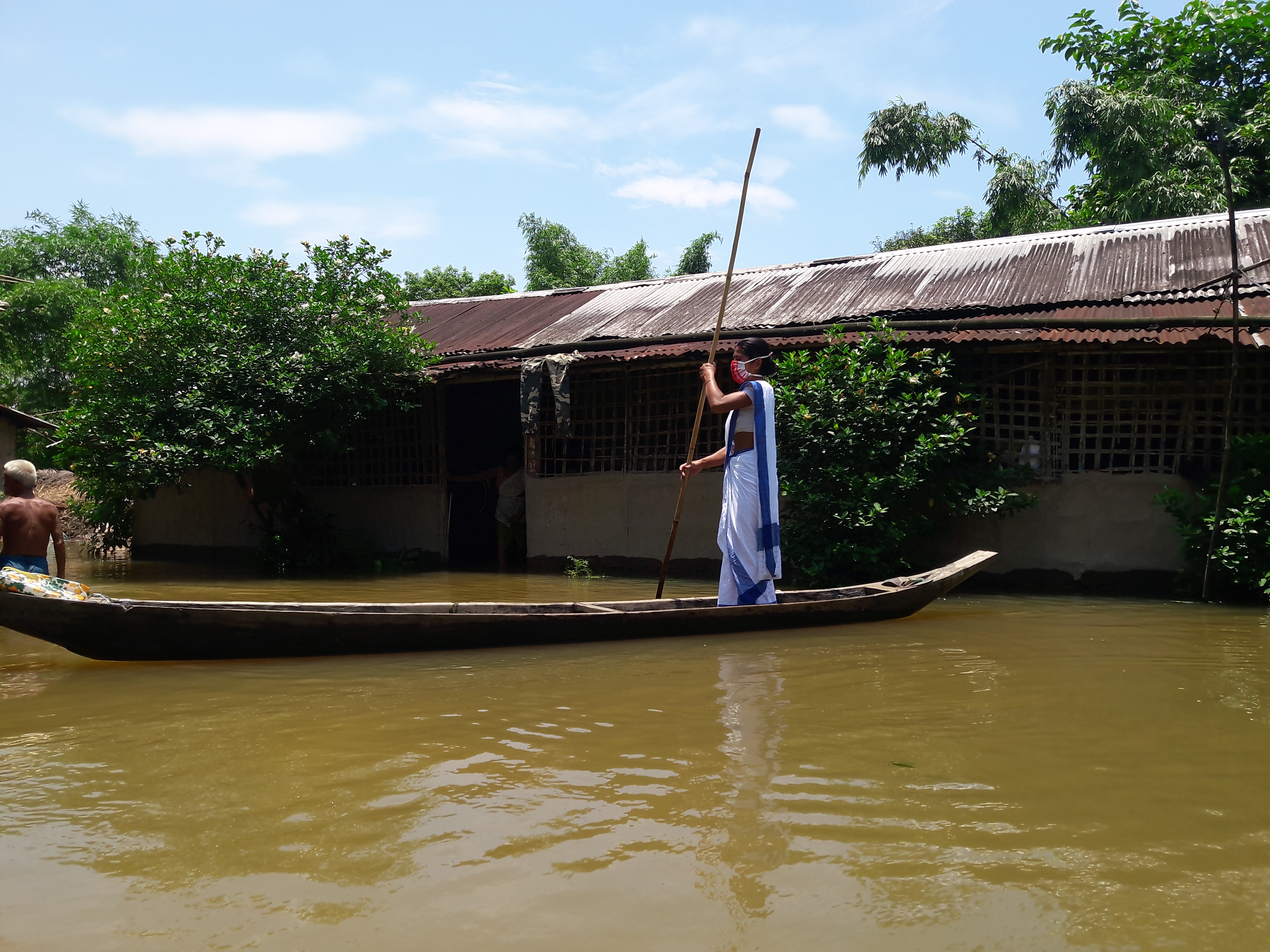 inseparable job responsibility a woman covid warrior in teok