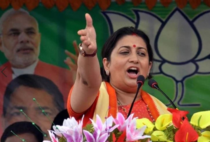 Smriti Irani, Union Minister