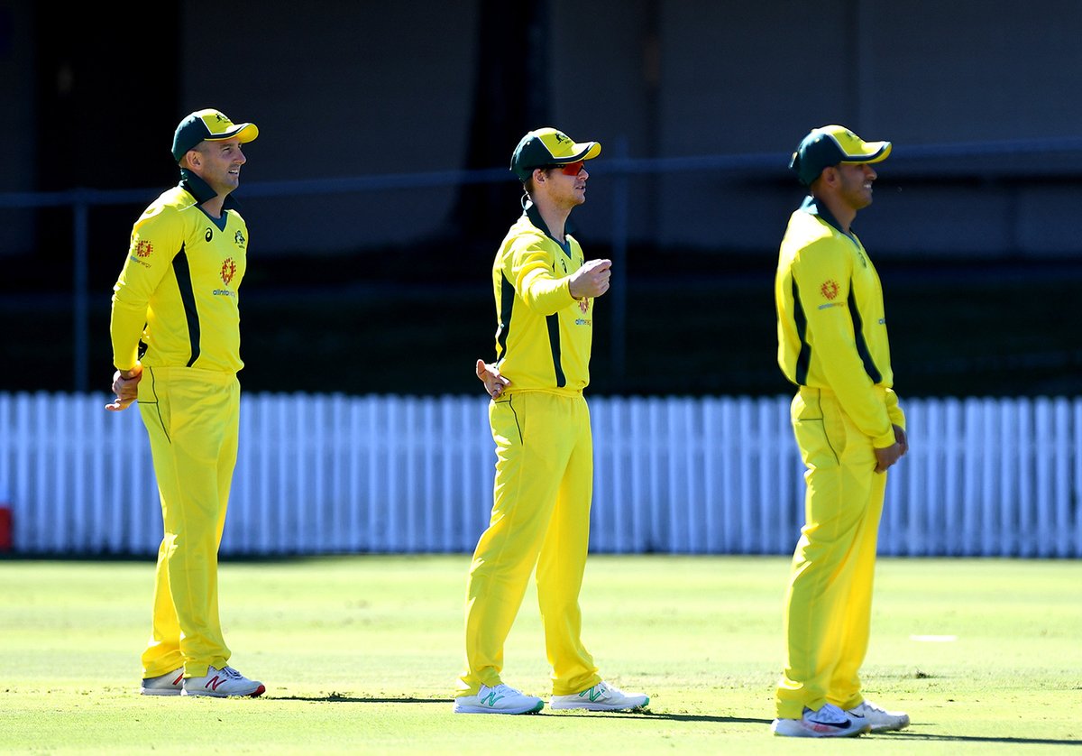 Steve Smith and David Warner back in the field for Australia.