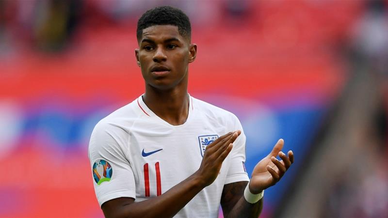 Manchester United forward Marcus Rashford