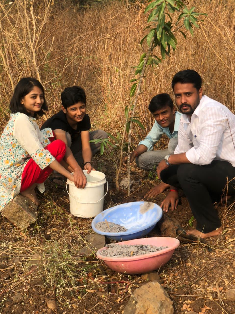 bone immersion of wife to plantation