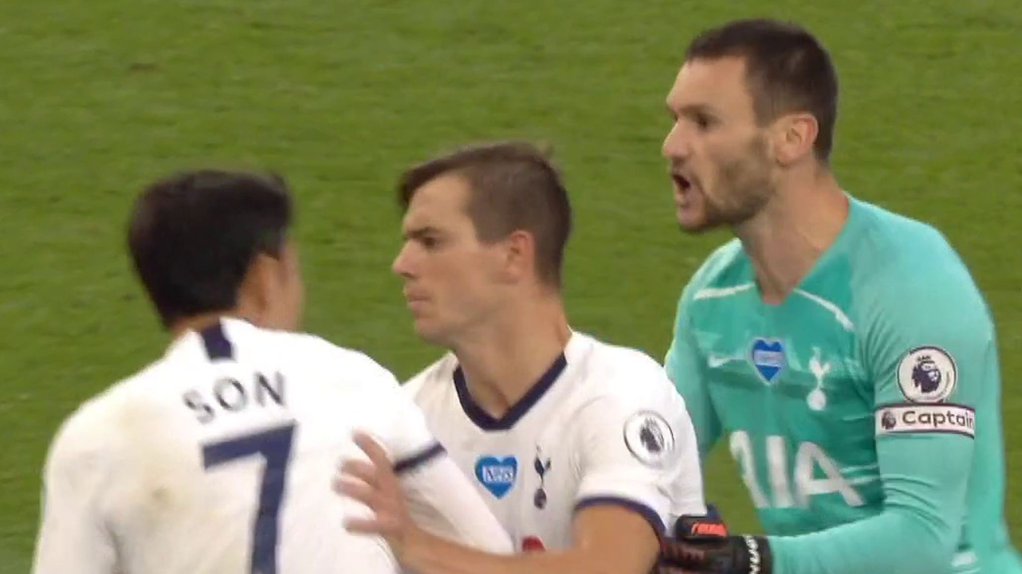 Mourinho brands bust-up between Lloris and Son as 'beautiful'