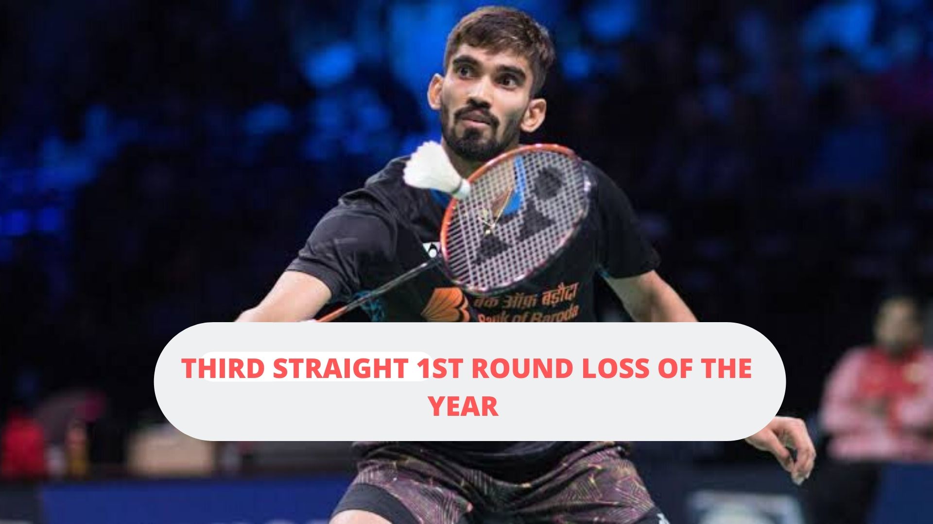 It was Kidambi Srikanth's second defeat to Shesar Hiren Rhustavito in 2020.