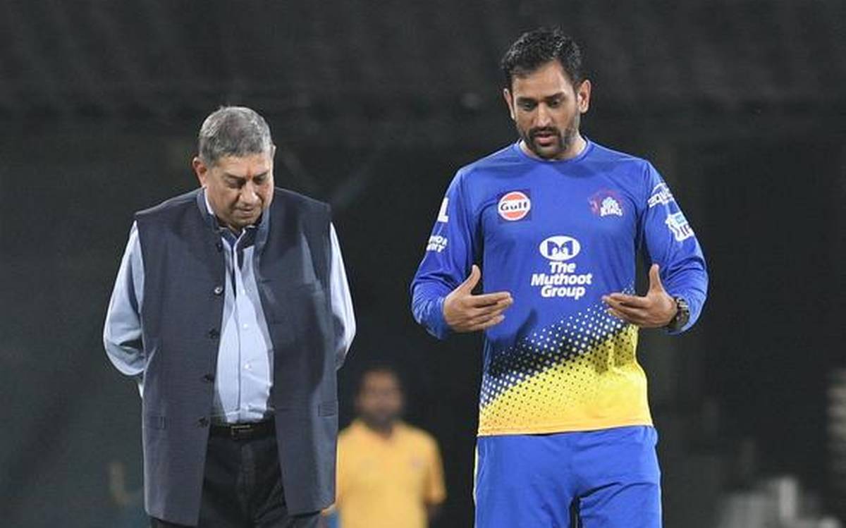 N Srinivasan recalls when MS Dhoni refused to take an 'outstanding player' in CSK