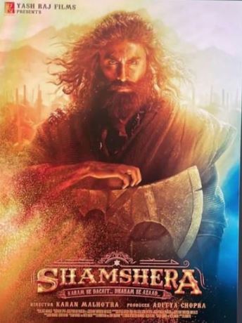 shamshera poster