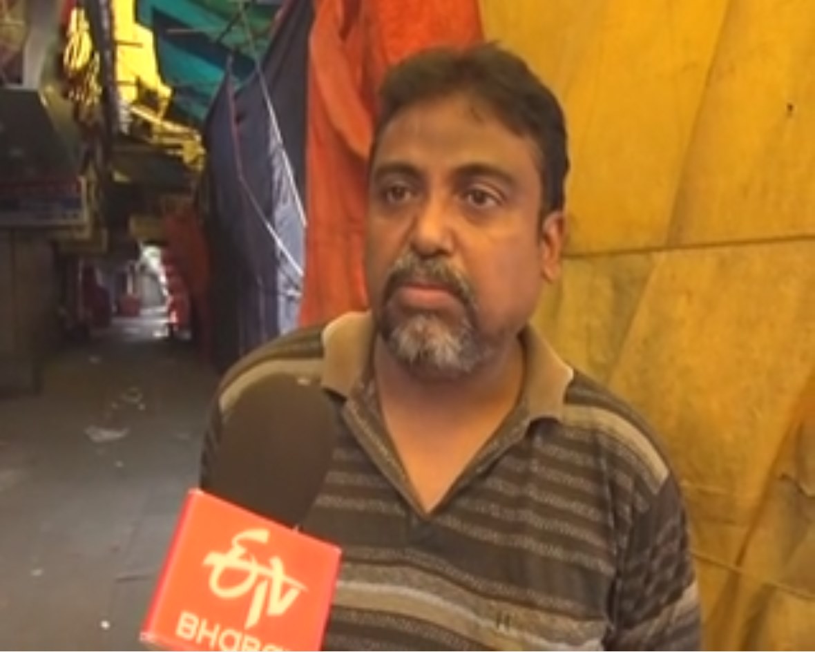 Asim Halder, Shop Owner at Gariahat Market