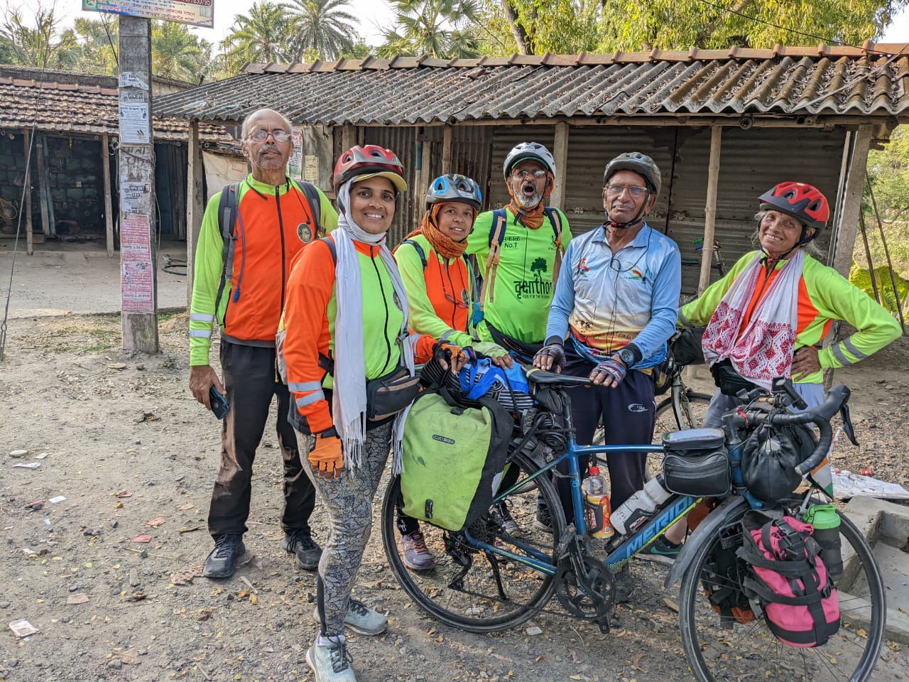 Women Travels 10,000km On Cycle: