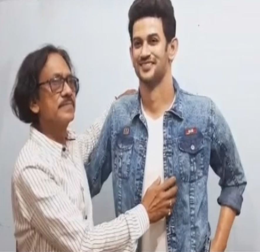 Asansol-based sculptor creates wax statue in honour of Sushant Singh Rajput