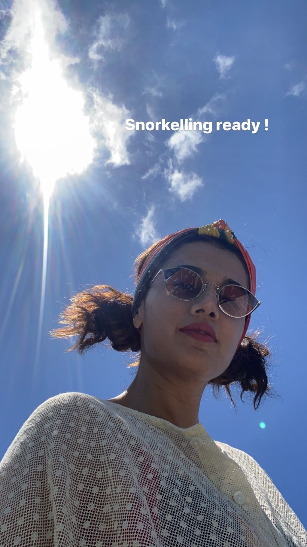 Taapsee Pannu shares stunning pics  from Maldives vacay