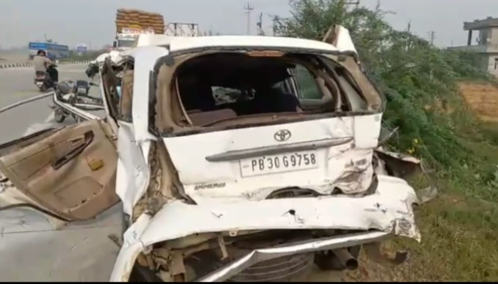 Bhangra artist died in a road accident on Moga Barnala highway