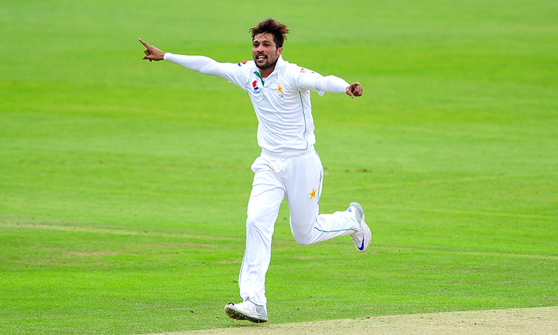 Mohammad Amir played 36 Tests for Pakistan.