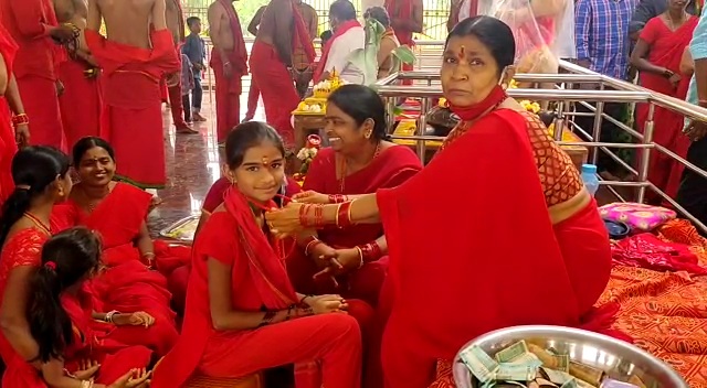 Sharannavaratri celebrations started in durgamatha Temple