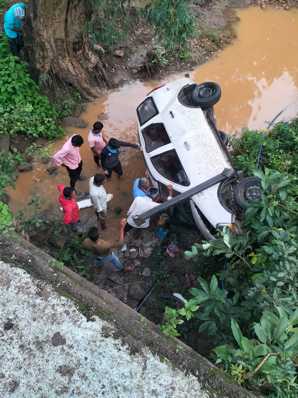 road accident in tekulapally