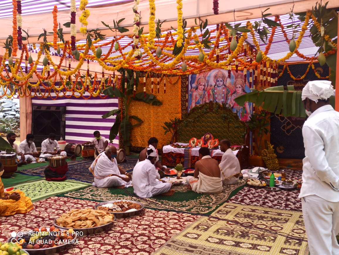 Dargah sharif yellandu, Sri Ramanavami celebrations yellandu