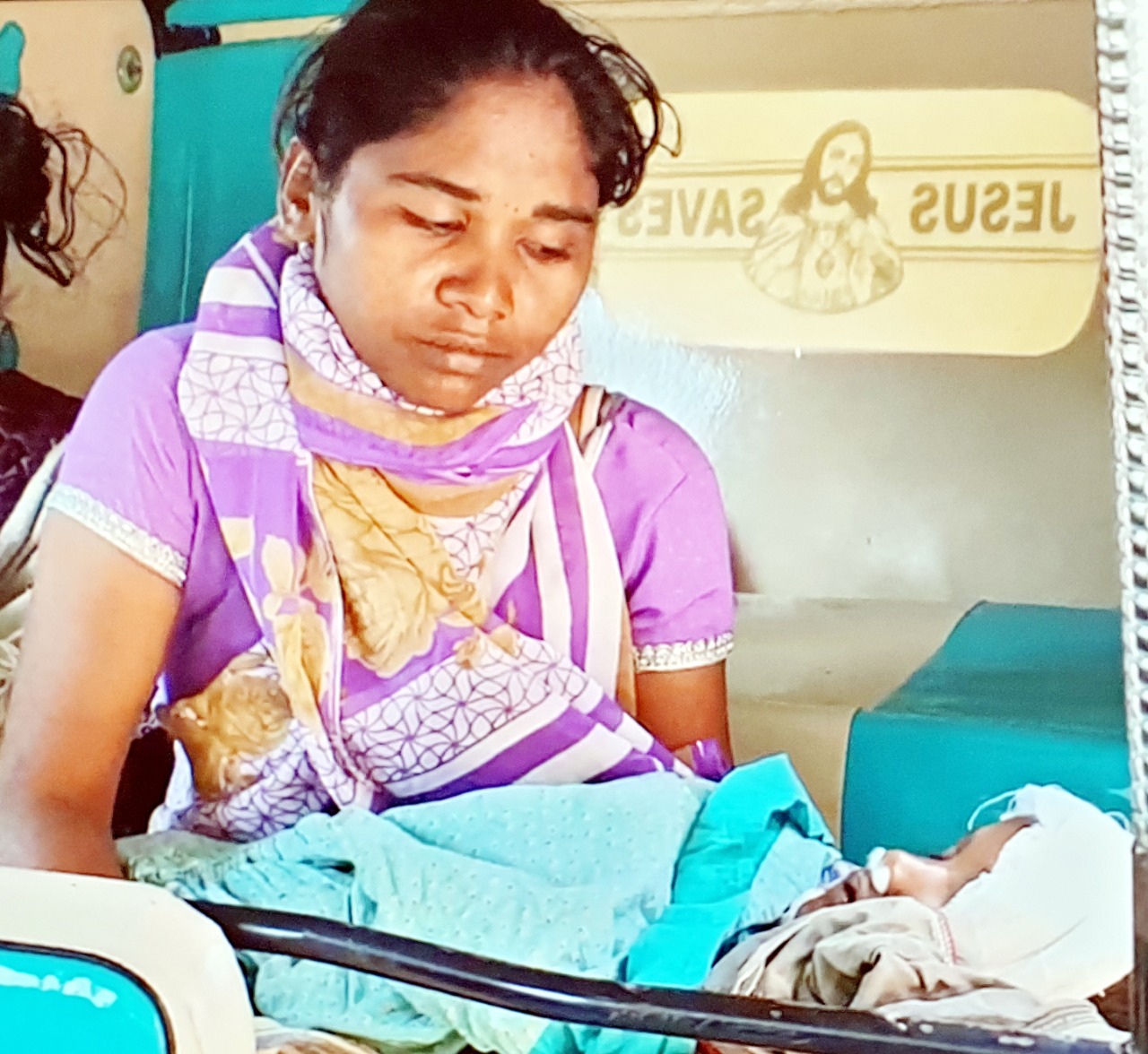 tractor hit four years girl in bhadradri disrict