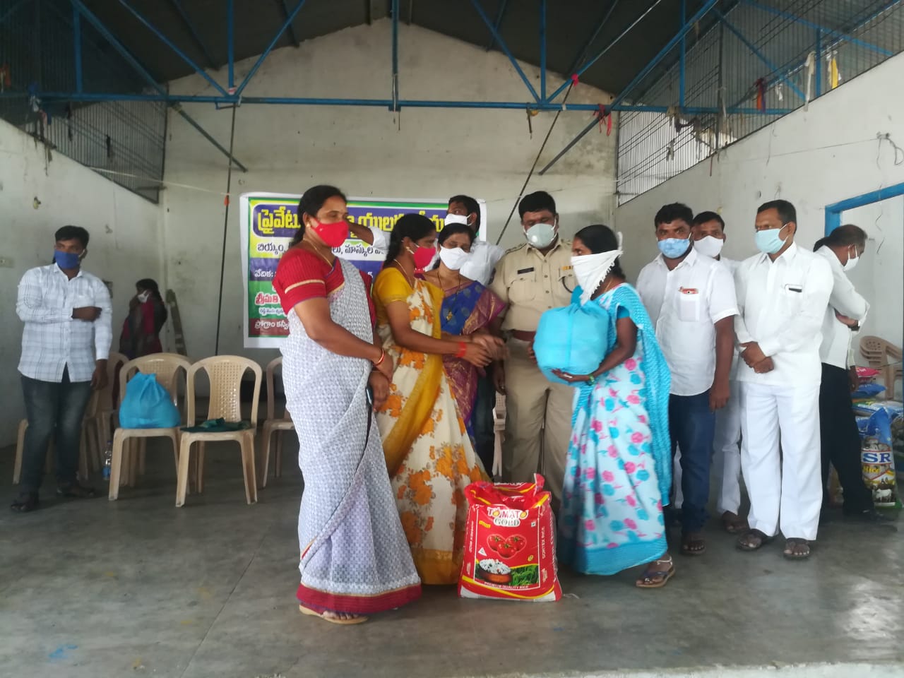 JAC Telangana state president manjula reddy helped private teachers in husnabad