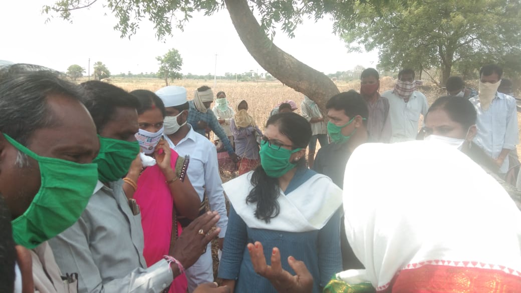 COLLECTOR SIKTHA PATNAYAK VISITED VILLAGES