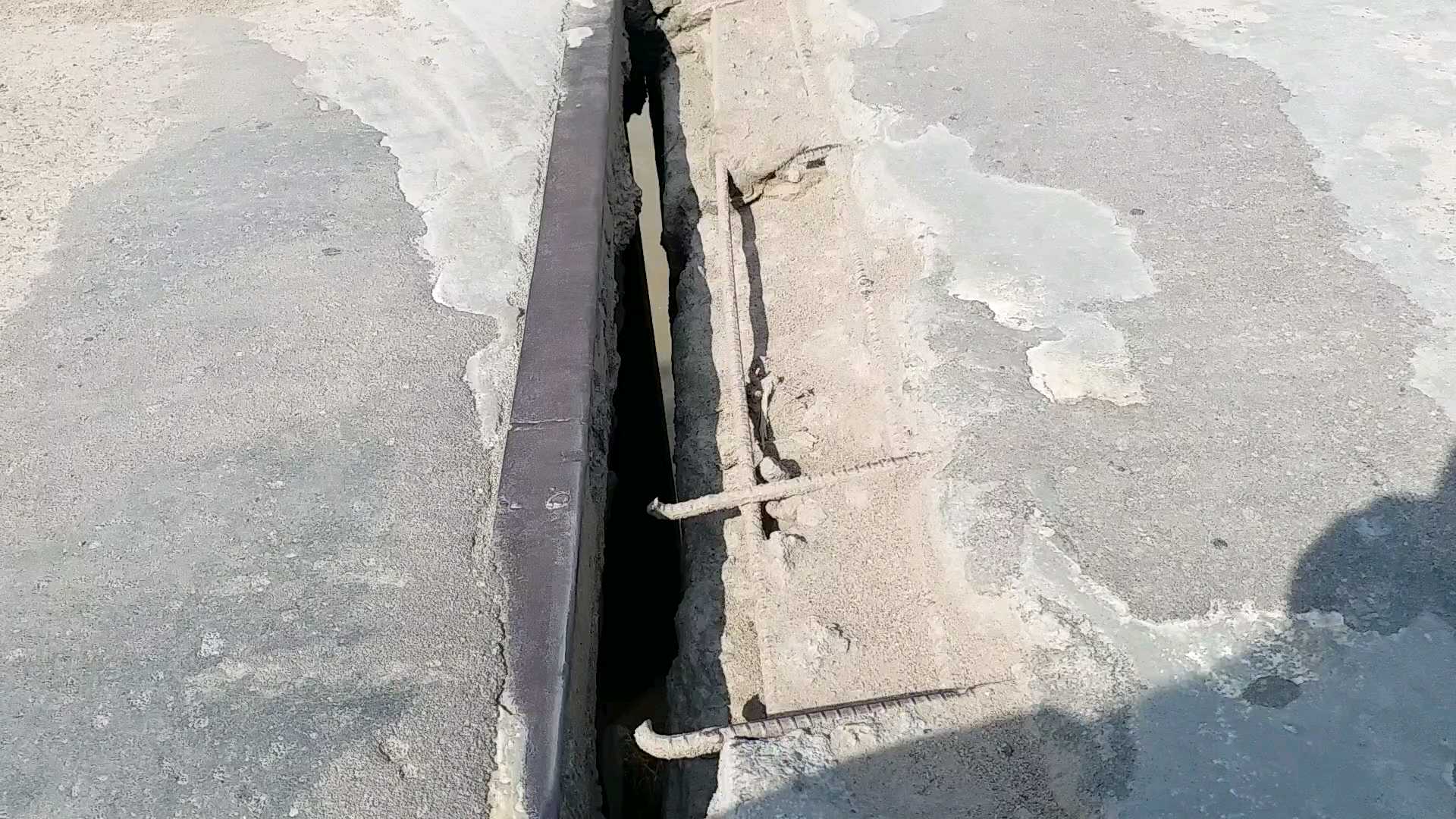 The bridge at Adavisomanapallu in Peddapalli district is in ruins