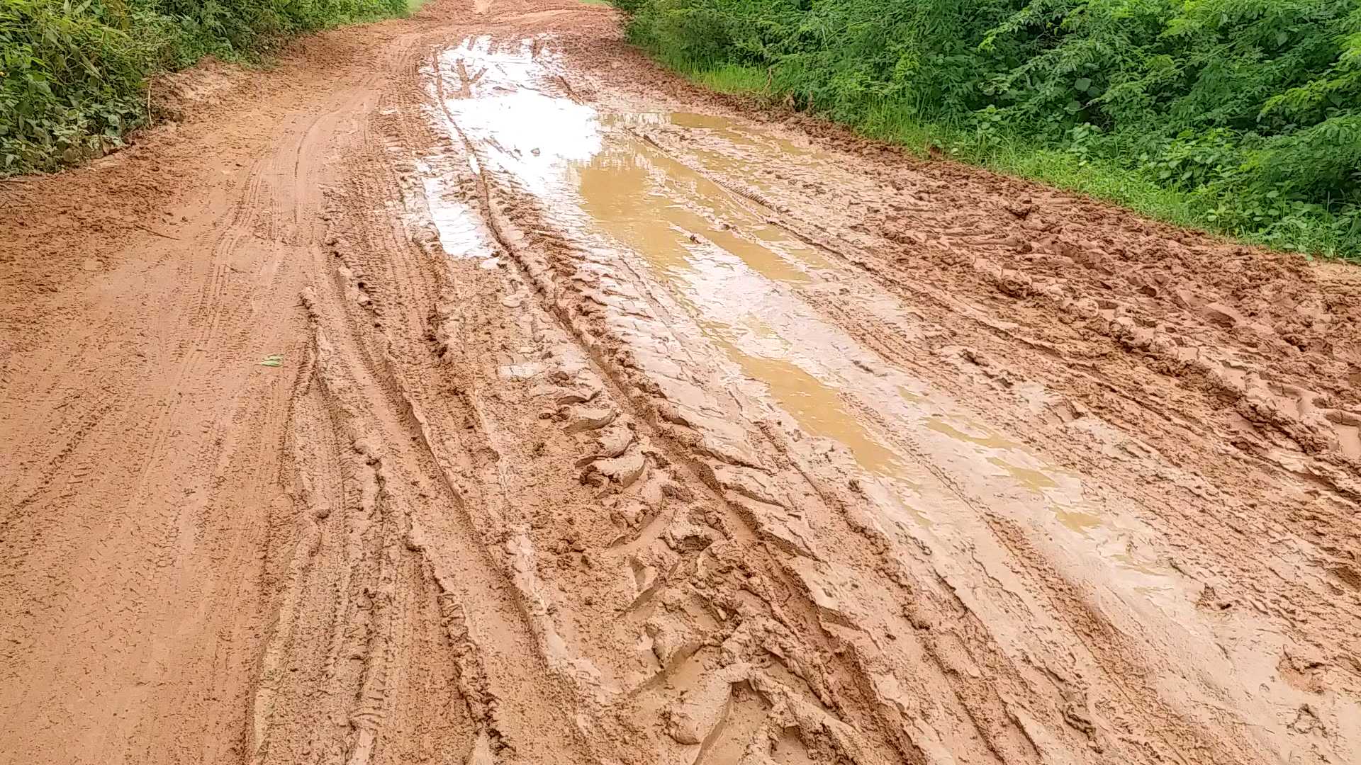 ellampally project roads damage