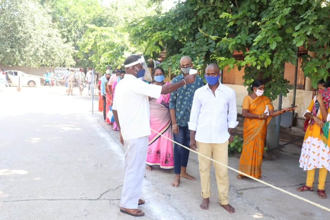 Special worship  at the Rajanna Temple