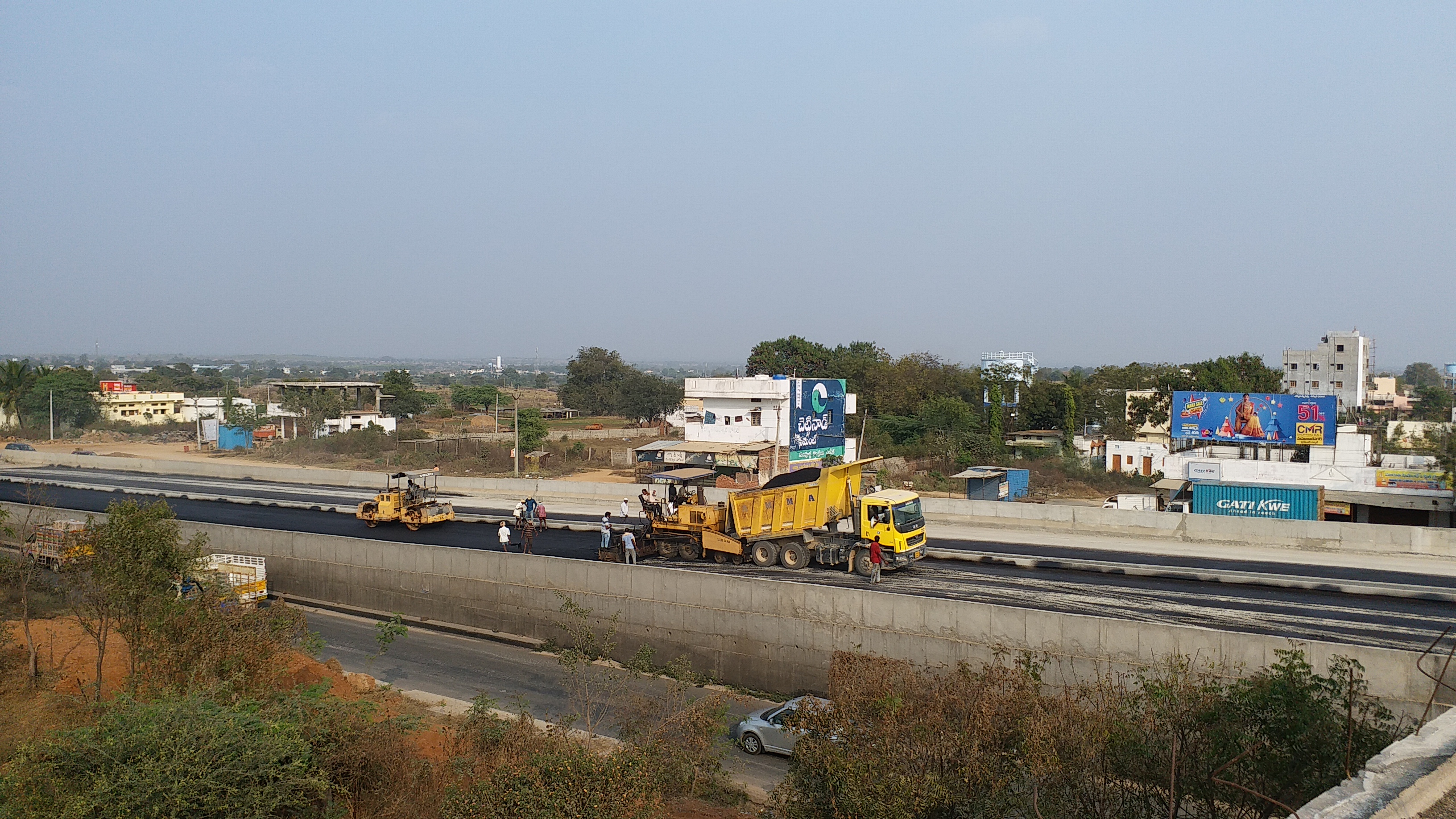 Preparations for the inauguration of the bridges