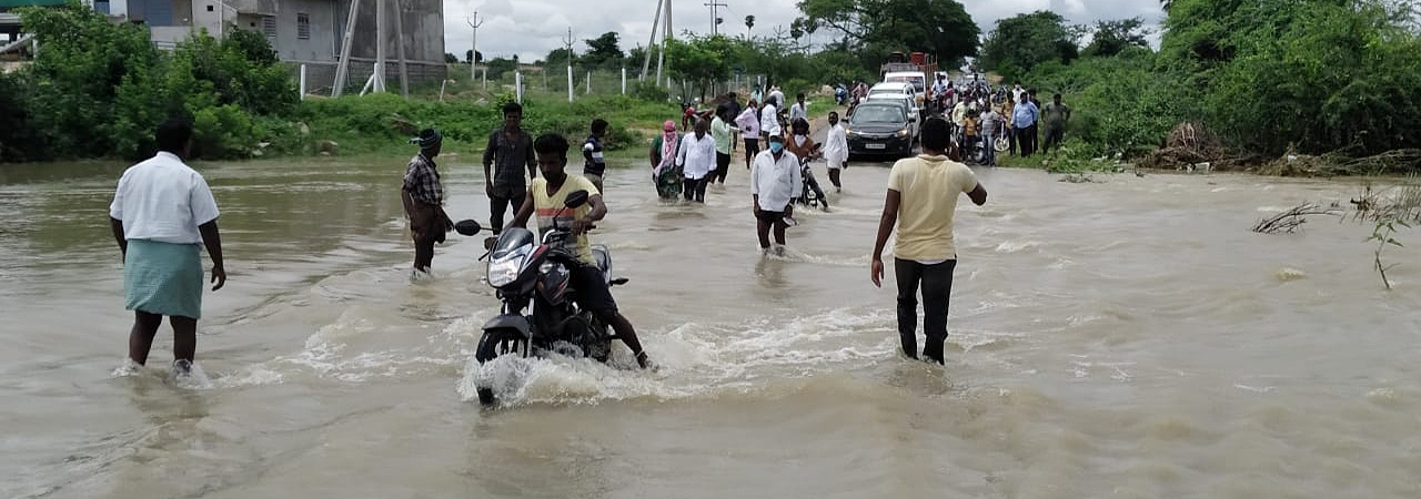 heavy rain in wanaparthy district