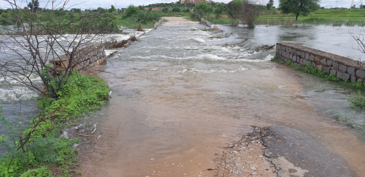 heavy rain in wanaparthy district