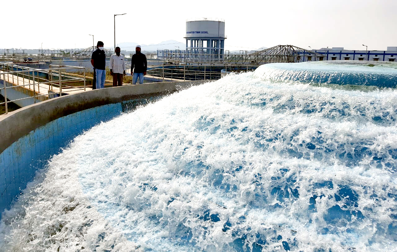 Restoration of mission Bhagiratha water supply in mahabubnagar