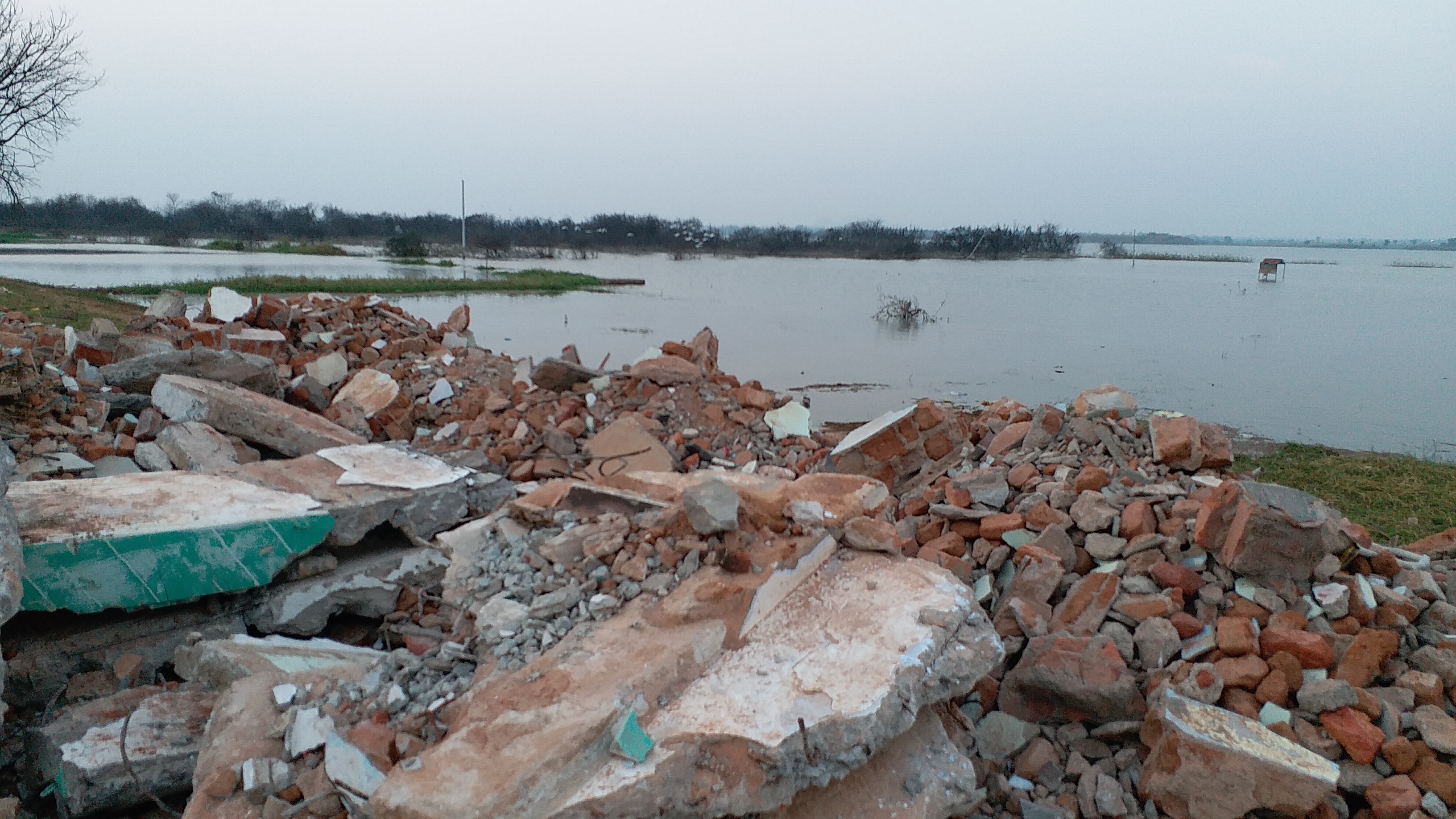 kesari pond land occupied in nagarkurnool district