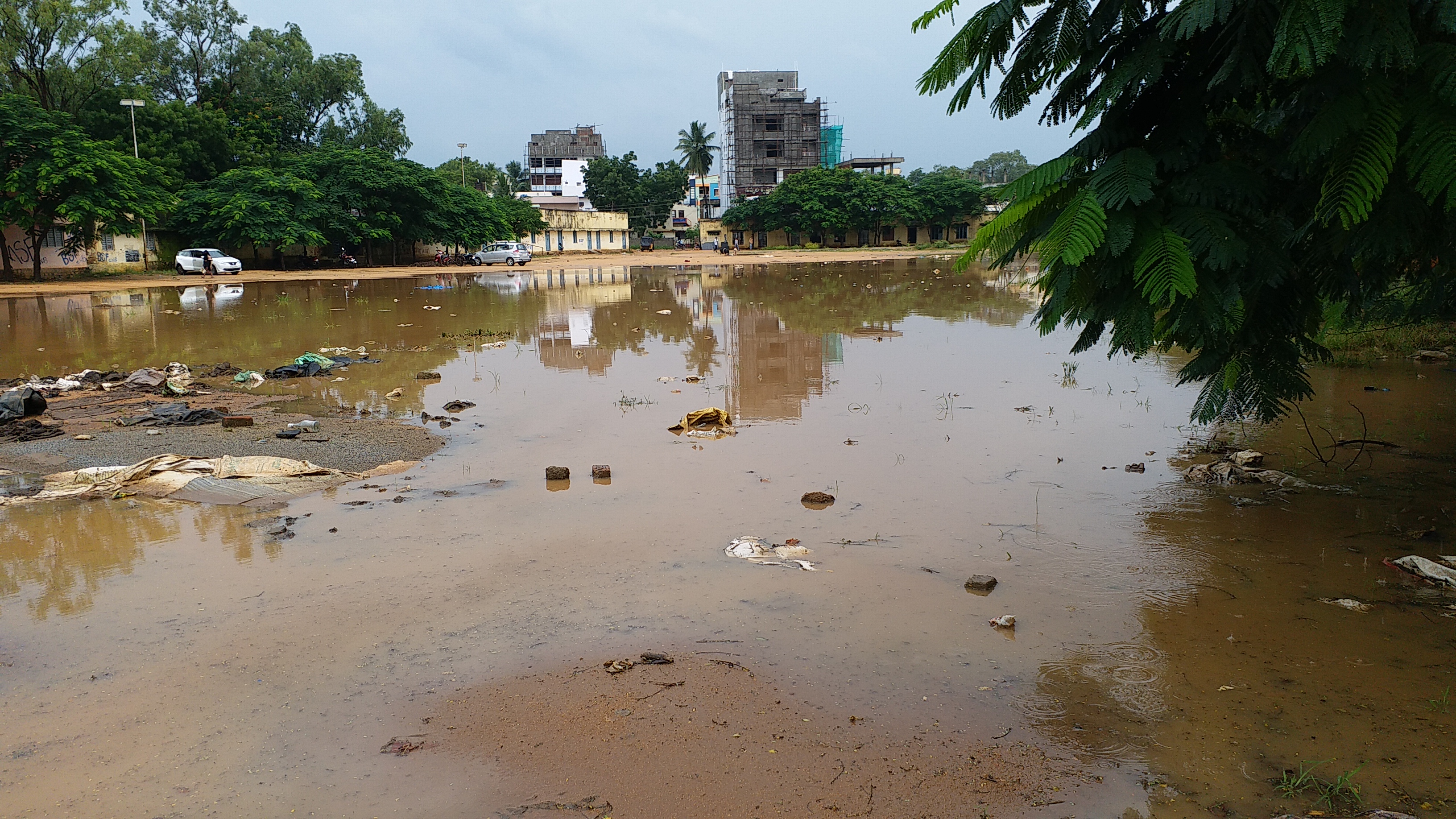 Heavy rains in Nagar Kurnool district